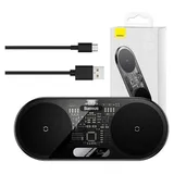 Baseus Dual Qi wireless charger Digital Led Display 20W