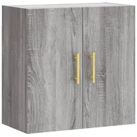 VidaXL Wandschrank Grau Sonoma 60x31x60 cm Holzwerkstoff