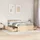 vidaXL Bett 120 x 200 cm Braun