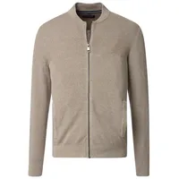 CasaModa Strickjacke in Beige | Gr.: 5XL