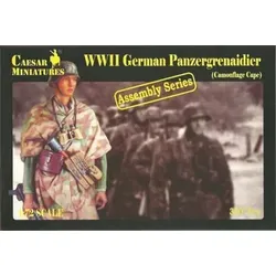 CAESAR MINIATURES CM7717 1:72 German Panzergrenaidier (Camouflage Cape)