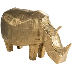 Pulpo - Dekofigur Nashorn, Bronze