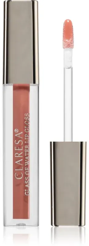 Claresa Glass of Water Lip Gloss langlebiger Lipgloss Farbton 06 Iced Latte 2 g