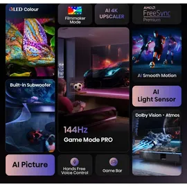 Hisense 100E7Q PRO 100 Zoll QLED 4K Smart TV