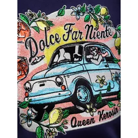 Queen Kerosin Dolce Far Niente blau 3XL