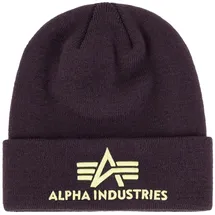 Alpha Industries 3d Mütze Plum One Size
