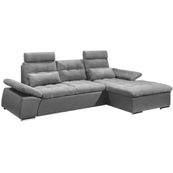 ED Lifestyle Jakarta 2F Rec Sofa Holzwerkstoff/Nosag - Braun