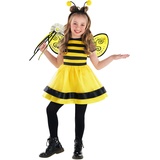 Morph Humblebee Kleid Kinder T2 Kostüm Biene Kleinkind, Bienenkostüm Kleinkind, Kleinkind Kostüm Biene, Kostüm Biene Größe 3-4 Jahre