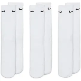 Nike Everyday Cushioned Crew-Trainingssocken White/Black 38-42