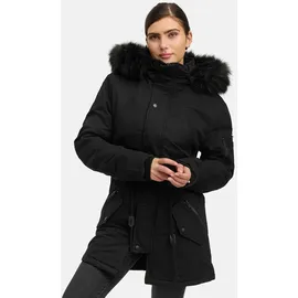 trueprodigy Julius F Damen, Winterjacke hochschließender Kragen schwarz, XXL, - Schwarz - XXL
