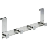 Hettich Türgarderobe 4 Haken 40,0 x 6,0 cm Edelstahl