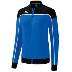 Erima Präsentationsjacke Change (100% rec. Polyester, elastisches Funktionsmaterial) royalblau/schwarz/weiss Damen