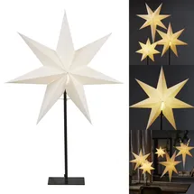 Star Trading Papierstern 52 x 80 cm Weiß