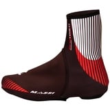 Massi Pro Team Due - Überschuhe Unisex, Farbe schwarz/weiß/rot, Größe L/XL