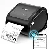 Itari Bluetooth Thermodrucker, 4x6 Labeldrucker, DHL Etikettendrucker, Label Drucker Thermal Printer für Barcode Versandetiketten kompatibel mit DHL Hermes DPD GLS UPS