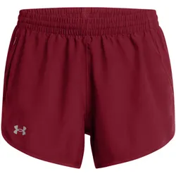 UNDER ARMOUR Fly-By Shorts Damen 625 - cardinal/cardinal/reflective L