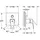 Grohe Eurocube Einhandbatterie mit 3-Wege Umstellung, 24094AL0