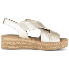 Gabor Plateau-Sandaletten Damen Gold 42