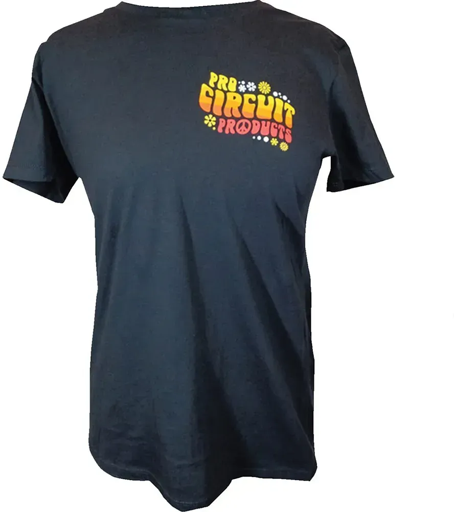 Pro Circuit 646610-020 Kurzarm-t-shirt - Black / Red / Yellow - M