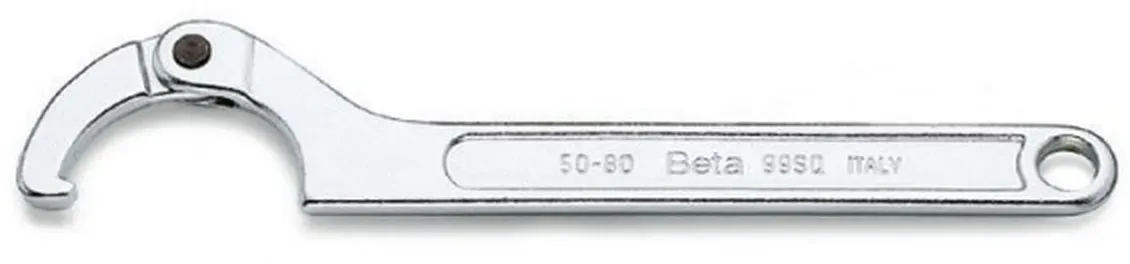 Beta 50 - 80 mm Hakenschlüssel mit Nase für Nutmuttern