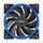 PCCOOLER GI-H58UB Corona Blau (152 mm), CPU Kühler, Blau