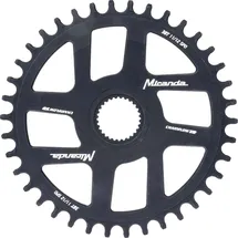 Miranda Kettenblatt 38 Z Gen4 / Bes 3 Chainflow 3D schwarz schwarz