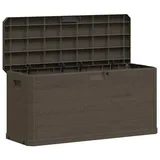 vidaXL Garten-Aufbewahrungsbox 280 L 4840 x 870 x 45 cm Braun