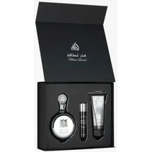 Lattafa Fakhar Eau de Parfum 100 ml + Eau de Parfum 12 ml + Shower Gel 100 ml Geschenkset