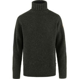 Fjällräven Övik Roller Neck Sweater M Herren Dark Olive XL