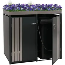 MCW Mülltonnenverkleidung O67 125 x 84 cm anthrazit