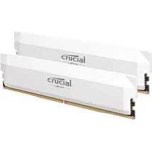 Crucial Pro Overclocking Edition - DDR5 - Kit (2x16GB) 6000MHz UDIMM Weiß