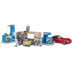 Bruder® Spielfigur bruder bworld Tankstelle mit Waschplatz