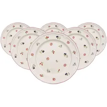 Villeroy & Boch Petite Fleur Speiseteller 26 cm mehrfarbig 6er Set