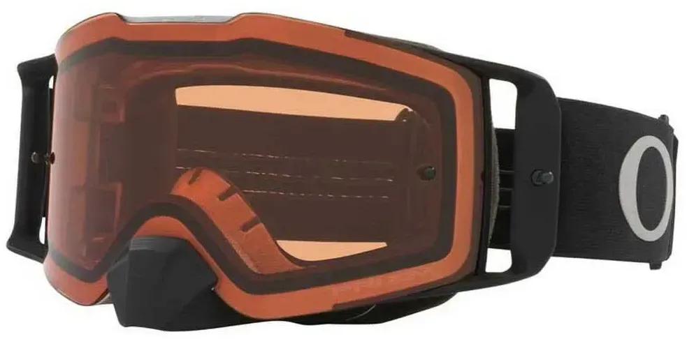 Oakley Goggles Front Line Mx Prizm Offroad-brille - Tuff Blocks Black Gunmetal - Prizm Bronze/CAT3