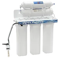 Naturewater NW-PR305 5-Stufenfilter mit Wasserhahn, 2,5m Schlauch, Kurzdreiwegeventil Kugelhahn