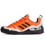 Adidas Terrex Swift Solo 2.0 Hiking Shoes Wanderschuhe, Orange/Core Black/Crystal White, 48 EU