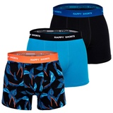 Happy Shorts Herren Boxershort 3er Pack