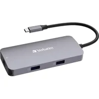 Verbatim USB-C Pro Multiport Hub CMH-05, USB-C 3.0 [Stecker] (32150)