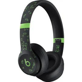 Beats Solo 4 Minecraft Special Edition Charged Black