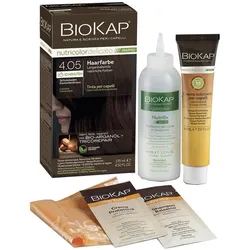 BIOKAP Haarfarbe Nutricolor Delicato Rapid Schokoladen Kastanienbraun 4.05 135 ml