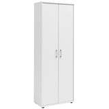 MÖBELPARTNER Aktenschrank Cimal, 701416 weiß 4 Fachböden 65,0 x 34,0 x 182,0 cm