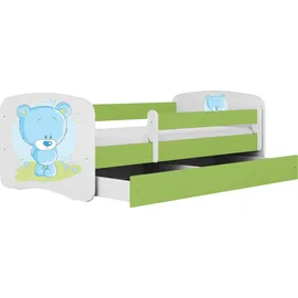 raumhirsch furniture Kinderbett Raumhirsch 80 x 180 cm Holzwerkstoff grün