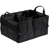 Hama Aufbewahrungstasche Auto Kofferraumtasche/Organizer, groß faltbar, 53 x 38,5 x 27 cm, Auto Kofferraumtasche/Kofferraum Organizer, faltbar, 53x38,5x27 cm schwarz