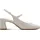TAMARIS Damen Sling Pump mit Blockabsatz, beige, 41 EU