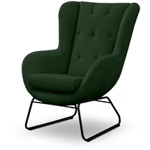 Fun Möbel Sessel Artemis Stoff Kronos 75 x 80 x 90 cm Grün