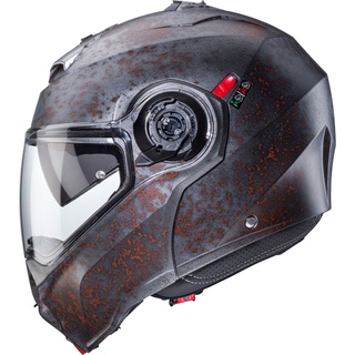 Caberg Duke Evo Rusty, casque à bascule - Mat Gris/Marron - M