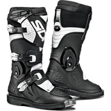 Sidi Flame Kinder Motocross Stiefel schwarz-weiss, Größe