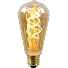 LUCIDE Glühfadenlampe 1x4,9W E27 2200K Amber