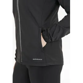 Endurance Laufjacke Ginar mit starken Ultra-Reflektoren 1001 Black 40 - Schwarz