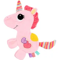 Toi-Toys International Toi-Toys LITTLE STARS Einhorn Knistertuch – Kuscheltuch